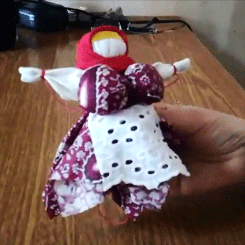 Изготовление обереговой куклы